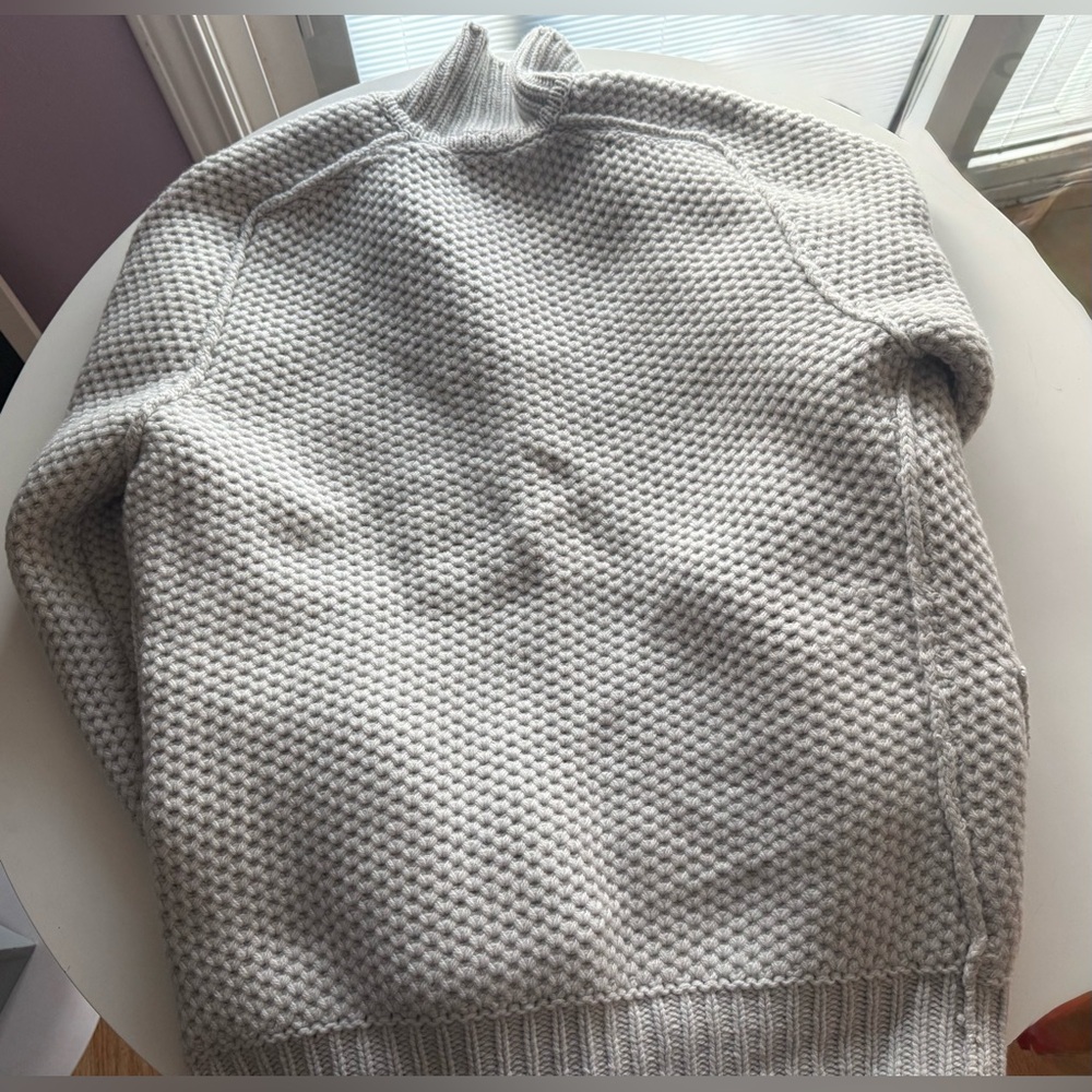 Seaward & Stearn London Full Zip Chunky Knit Sweater for Peter Elliott Size M - Picture 3 of 4